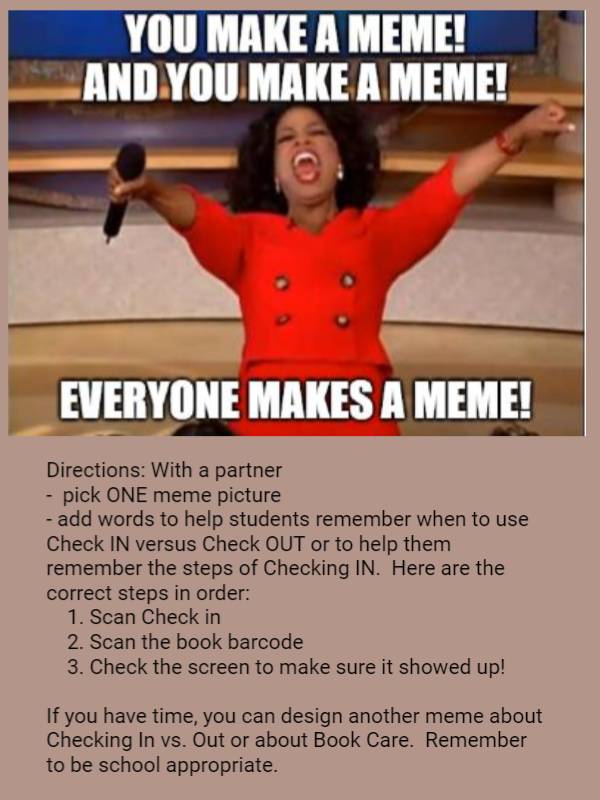 Weekly Check In Meme Check In Memes - 5th grade - Wixie